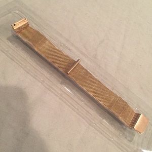 Fitbit Blaze rose gold band small. New